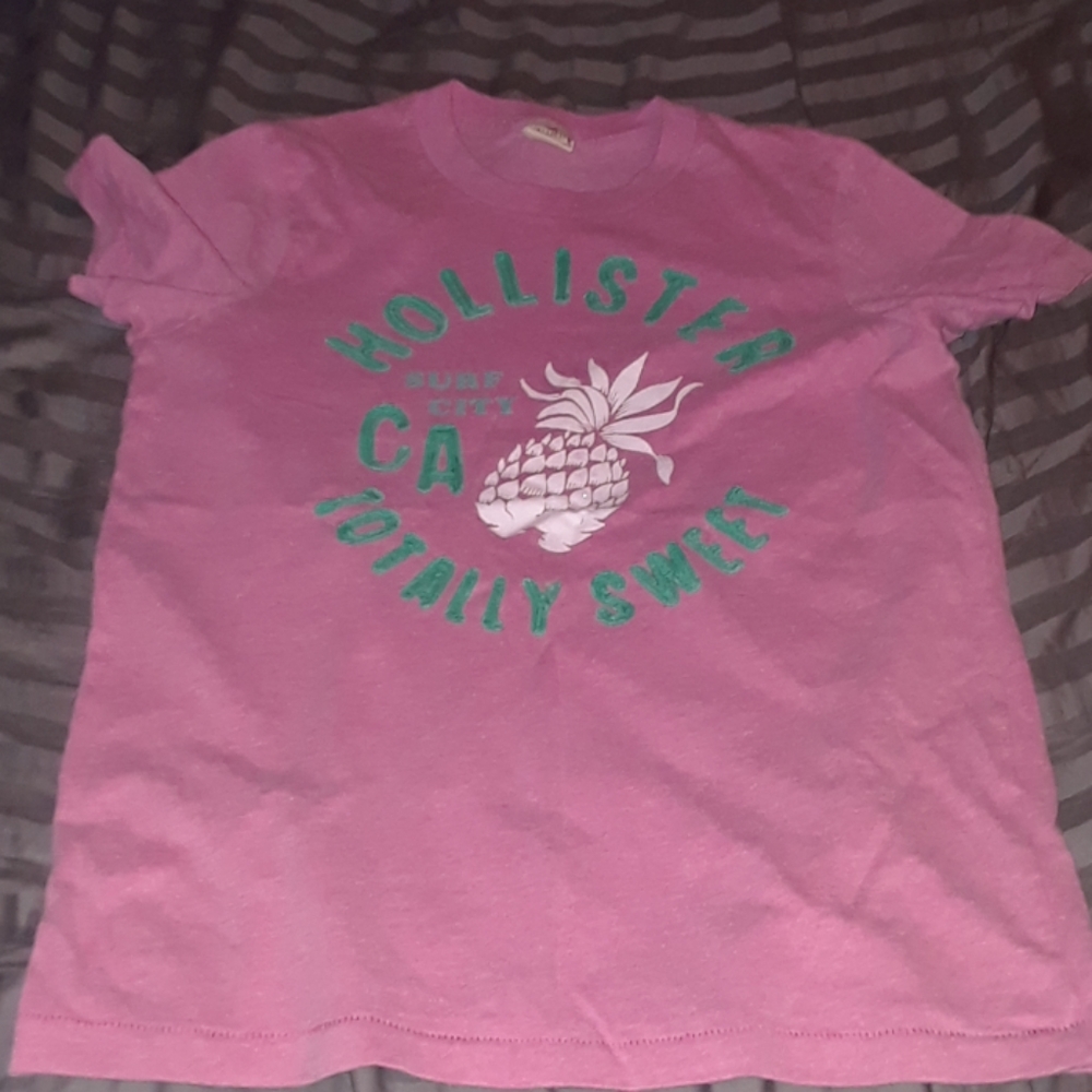 Pink Hollister Tee